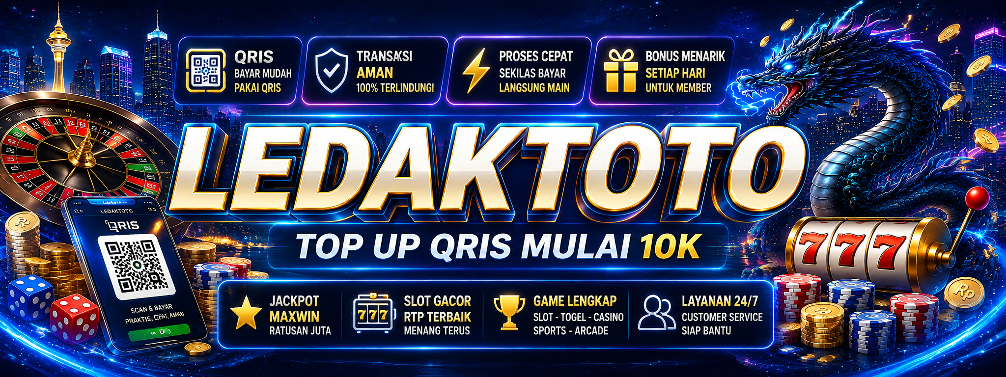 LEDAKTOTO: Mengenal Teknologi di Balik Pembayaran QRIS Meta Descrip